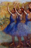 Degas, Edgar - Three Dancers in Purple Skirts